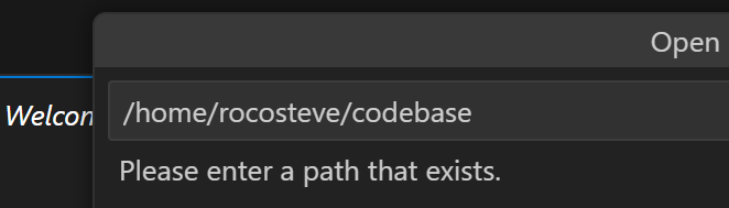 请输入一个存在的路径